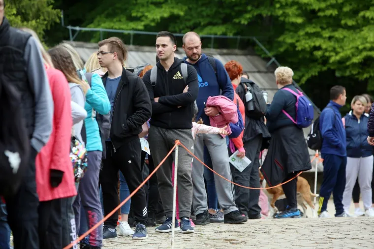 Gužva na Plitvičkim jezerima