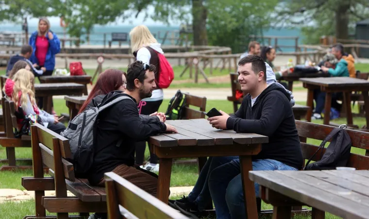 Gužva na Plitvičkim jezerima