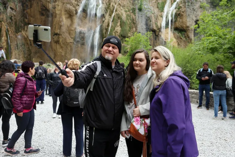 Gužva na Plitvičkim jezerima