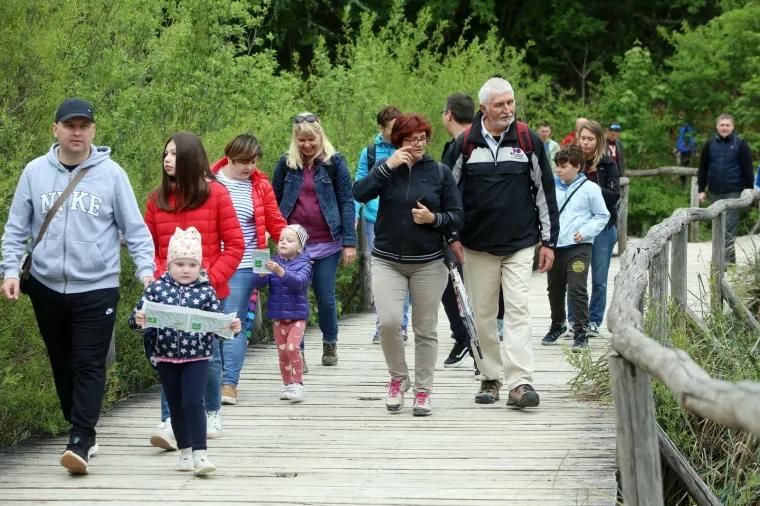 Gužva na Plitvičkim jezerima