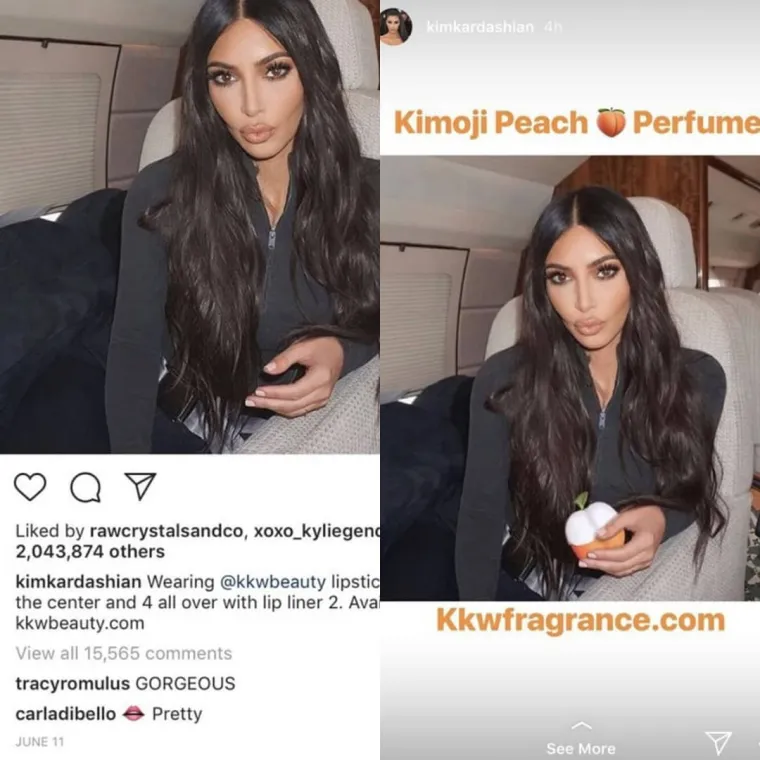 Kim je odlučila reklamirati svoj parfem tako što ga je fotošopirala u ruku