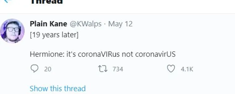 Hermiona: 'Nije koronavirus, nego korona virUUUs': Najbolji Harry Potter tweetovi