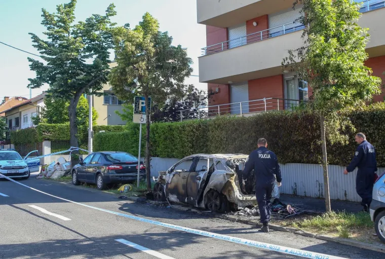 Eksplodirao automobil na zagrebačkom Srebrnjaku, susjedi užasnuti: 'Čuli smo detonacije'