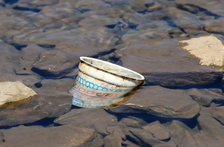 Kolinda, zovu te: Biciklist u moru na&scaron;ao ča&scaron;icu jogurta iz Jugoslavije