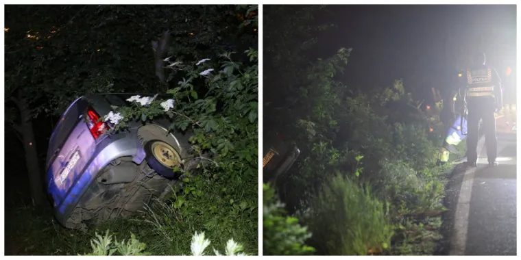 Automobil sletio s ceste na Sljemenu, putnicima ni traga