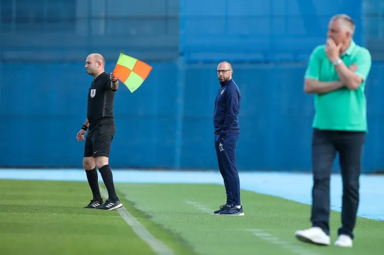29.05.2020., Stadion Maksimir, Zagreb - Prijateljska utakmica, GNK Dinamo – NK Inter Zapresic pred praznim tribinama. Igor Jovicevic,
Photo: Goran Stanzl/PIXSELL
