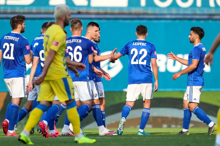 29.05.2020., Stadion Maksimir, Zagreb - Prijateljska utakmica, GNK Dinamo – NK Inter Zapresic pred praznim tribinama. 
Photo: Goran Stanzl/PIXSELL