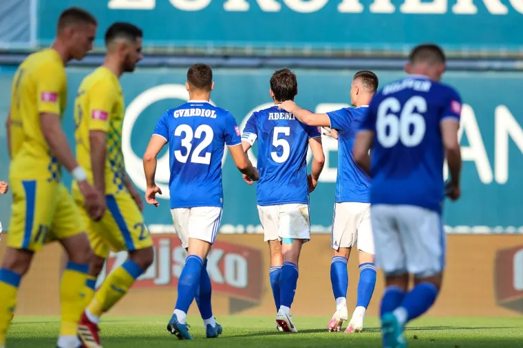 29.05.2020., Stadion Maksimir, Zagreb - Prijateljska utakmica, GNK Dinamo – NK Inter Zapresic pred praznim tribinama. 
Photo: Goran Stanzl/PIXSELL