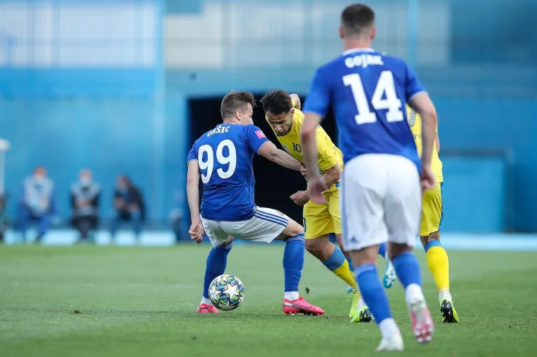 29.05.2020., Stadion Maksimir, Zagreb - Prijateljska utakmica, GNK Dinamo &ndash; NK Inter Zapresic pred praznim tribinama. 
Photo: Goran Stanzl/PIXSELL