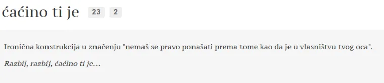 "Ne bi i&scaron;a ni da je dvi kune upad": 15 izraza iz džepnog rječnika zadarskog dijalekta