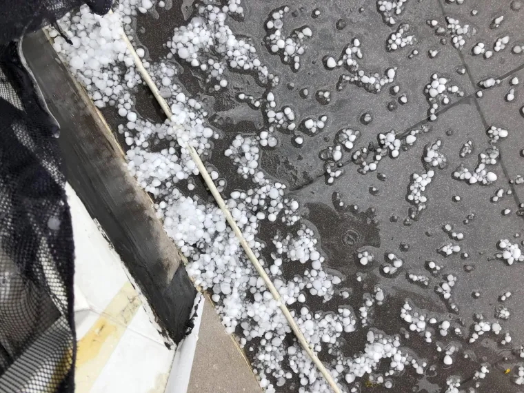 Grmljavinsko nevrijeme poharalo Međimurje: Puhao je jak vjetar, pala je i tuča