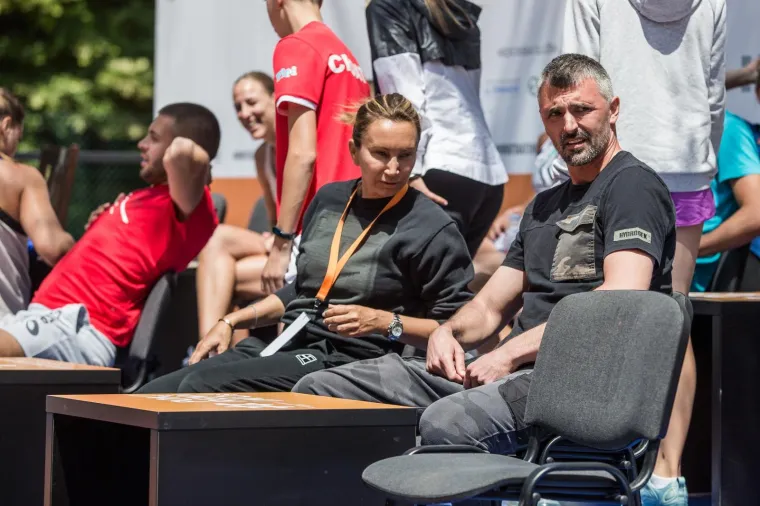Iva Majoli i Goran Ivanišević