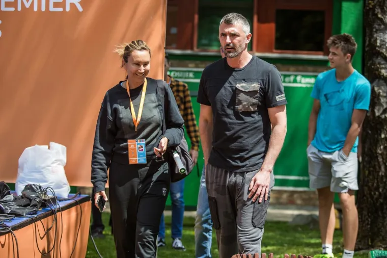 Nekadašnja najbolja hrvatska tenisačica Iva Majoli sudjelovala je na press konferenciji povodom početka humanitarnog turnira Hrvatski Premier Tenis.