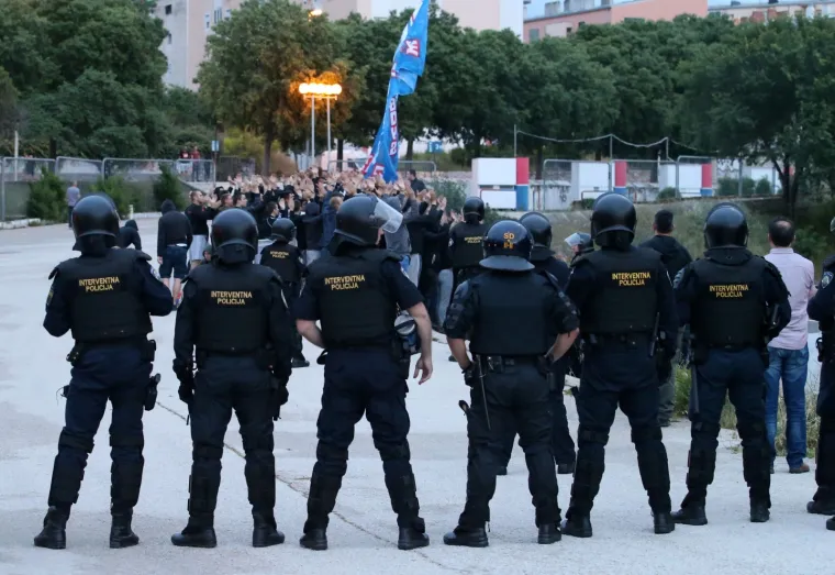 05.06.2020., stadion Poljud, Split - Hrvatski Telekom Prva liga, 27. kolo, HNK Hajduk -NK Inter Zapresic. 
Photo: Ivo Cagalj/PIXSELL