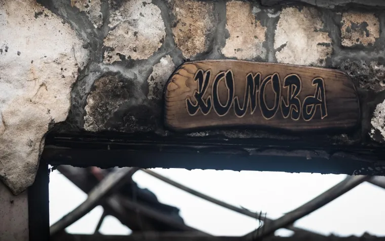 Izgorjela konoba brata Vinka Coce: 'Sve je uni&scaron;teno. Ostala je samo slika mog pokojnog brata'