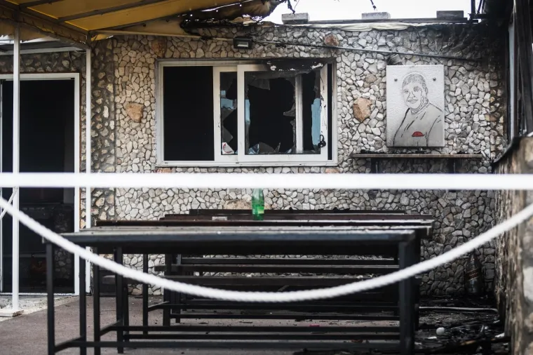 Izgorjela konoba brata Vinka Coce: 'Sve je uni&scaron;teno. Ostala je samo slika mog pokojnog brata'