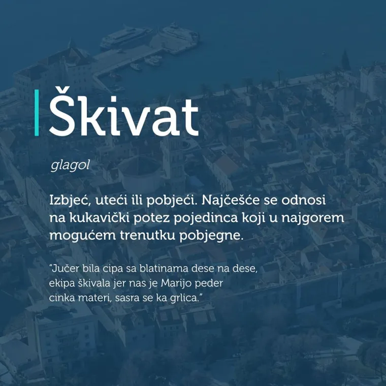 "Ajme opet nan se onaj lik u&scaron;teka": 15 izraza iz džepnog rječnika splitskog dijalekta