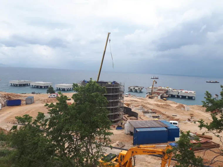 Projekt izgradnje LNG terminala u Omi&scaron;lju napokon pri kraju: Pogledajte kako to sve izgleda