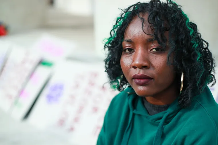 09.06.2020., Zagreb - Inicijativa protiv policijskog nasilja i rasizma organizirala prosvjednu akciju na Trgu zrtava fasizma. Cilj akcije je iskazati solidarnost s pokretom "Black Lives Matter" u SAD-u i tamosnjim prosvjedima protiv policijskog nasilja. Photo: Sanjin Strukic/PIXSELL