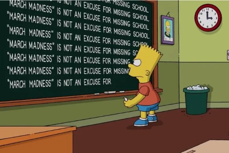 SJEĆATE LI SE SVIH BARTOVIH ŠKRABOTINA NA PLOČI? Ako vas ovo ne uvjeri da Simpsoni vide u budućnost, onda vam nema pomoći