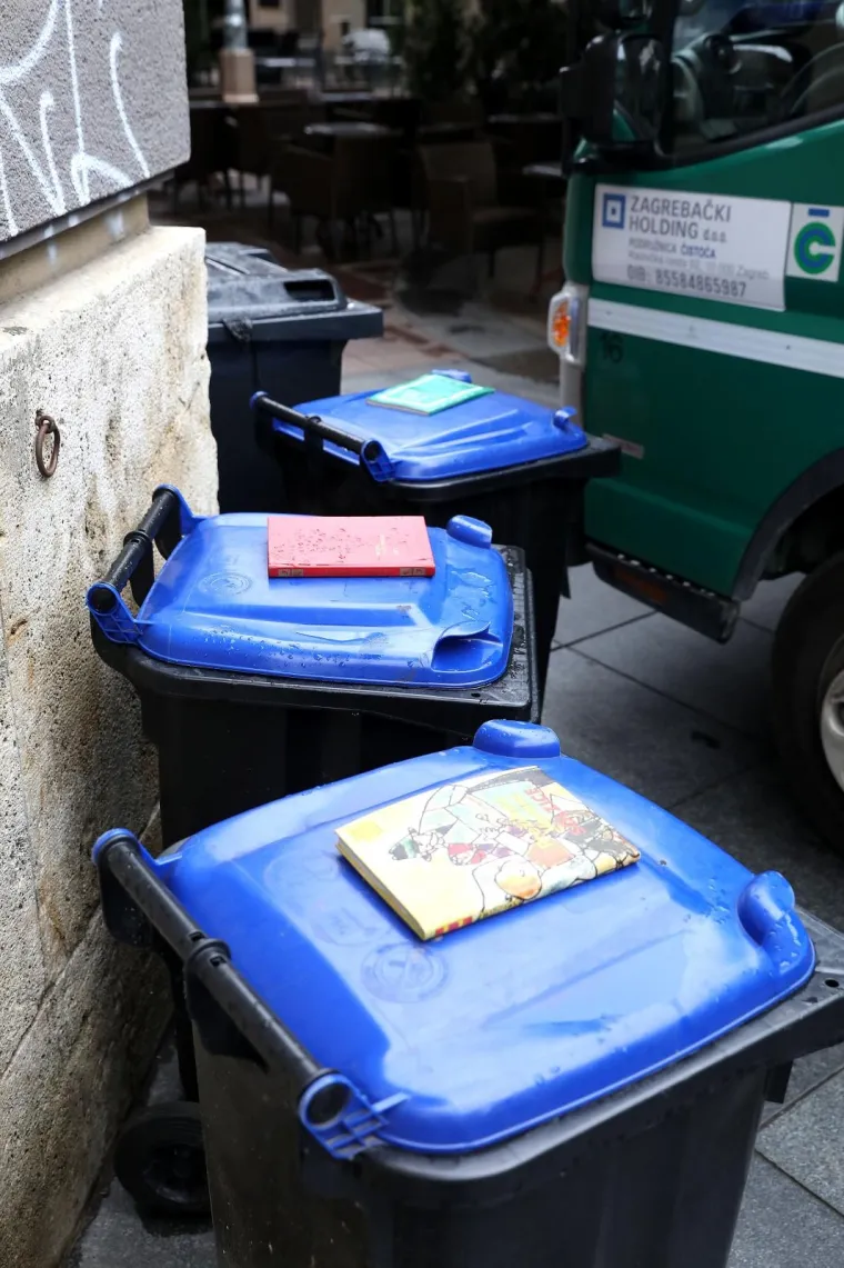 ZAGREPČANE ZATEKAO PRIZOR NA ILICI: Pogledajte što je na kanti za smeće ostavio nepoznati junak