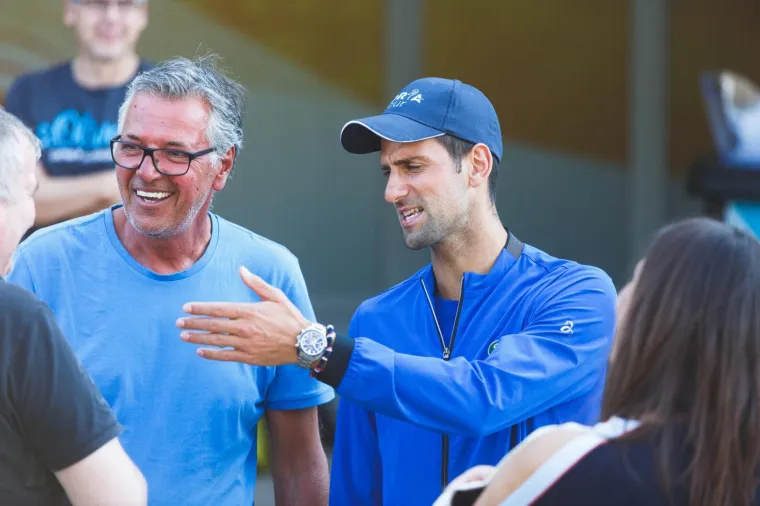 16.06.2020 Zadar - Novak Djokovic obisao je terene na zadarskom Visnjiku gdje ce se igrati Adria Tour. Photo: Marko Dimic/PIXSELL