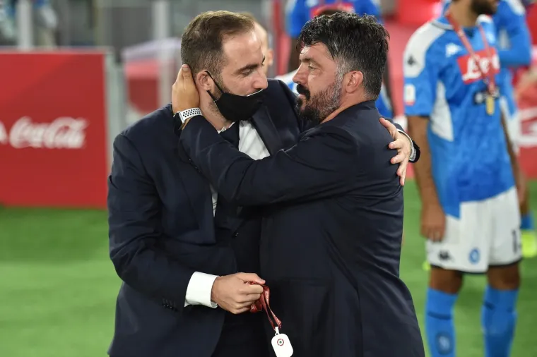 [FOTO] LETI, LETI GENNARO GATTUSO: Pogledajte veliko napuljsko slavlje u Rimu