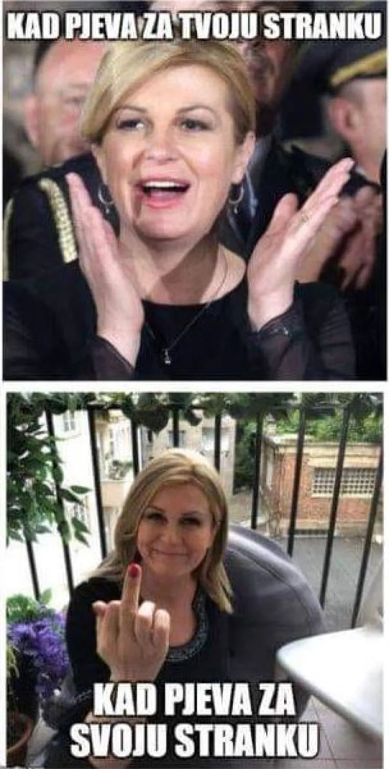 Mreže gore zbog Kolindinog prsta: "&Scaron;utila je o pravima žena, pjevala s njim"