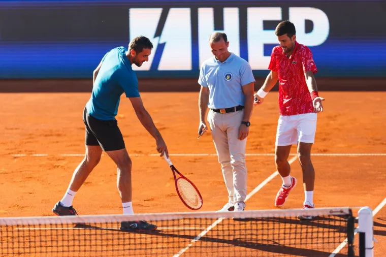Novak Đoković, Marin Ćilić