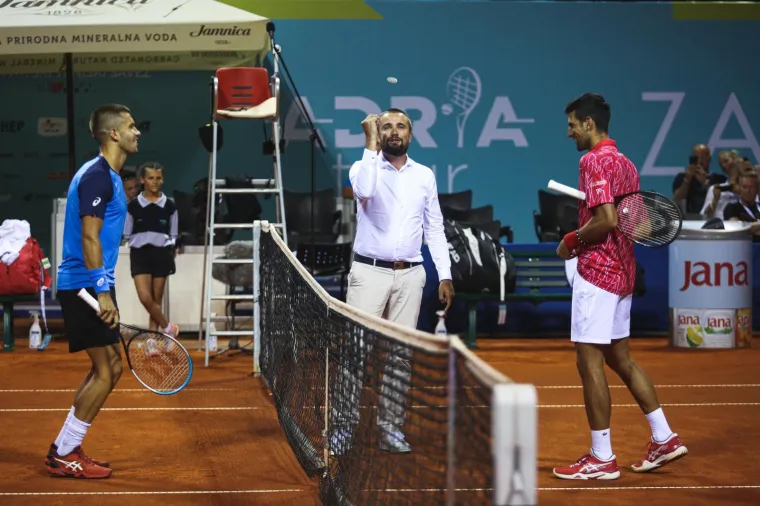Novak Đoković i Borna Ćorić.