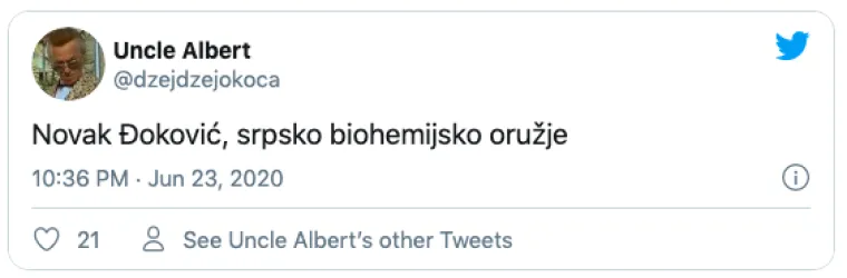 "Novax Djokovoid": Ekipa s Twittera masovno se sprda sa srpskim tenisačem, ovo su najbolje provale