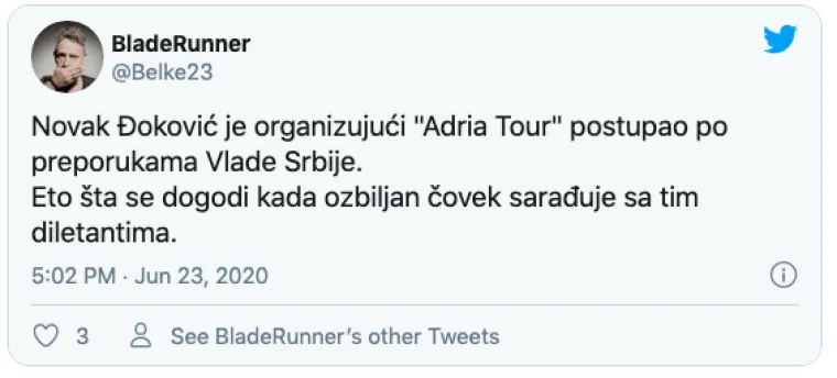 "Novax Djokovoid": Ekipa s Twittera masovno se sprda sa srpskim tenisačem, ovo su najbolje provale
