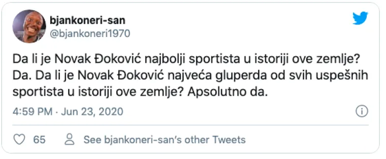 "Novax Djokovoid": Ekipa s Twittera masovno se sprda sa srpskim tenisačem, ovo su najbolje provale