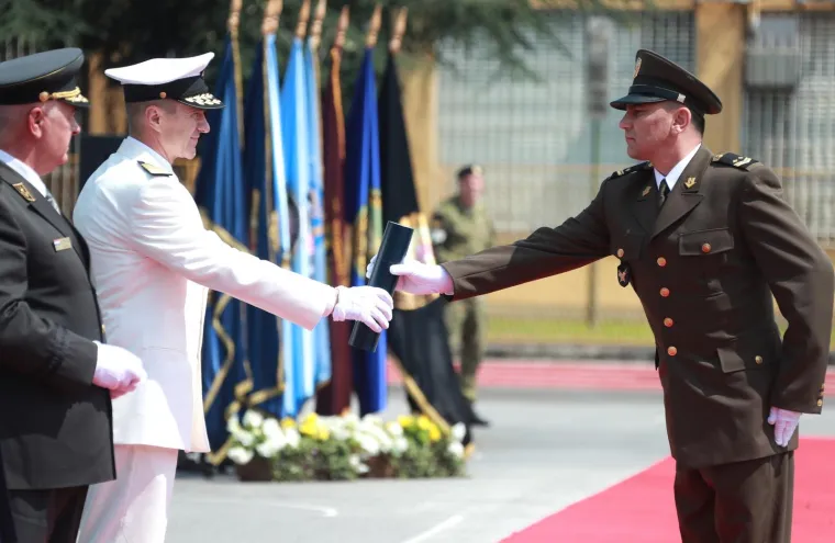 Svečana promocija polaznika vojnih škola HVU-a