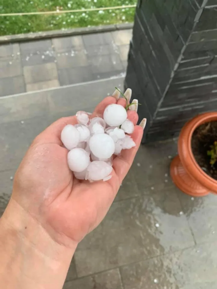 Jako nevrijeme zahvatilo je Varaždinsku županiju: Padala je tuča veličine oraha