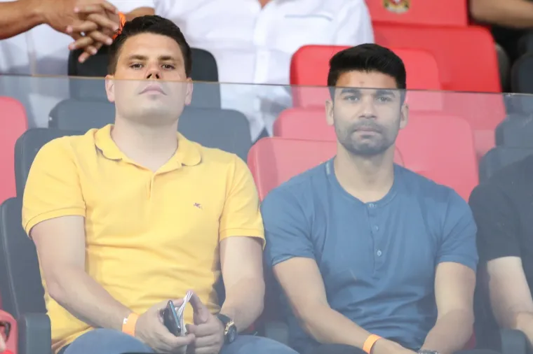 Legendarni Vatreni Eduardo da Silva pratio je utakmicu Gorice i Hajduka u Velikoj Gorici