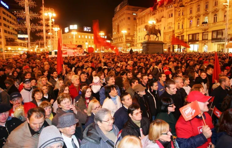 Zavr&scaron;ni predizborni skup SDP-a.