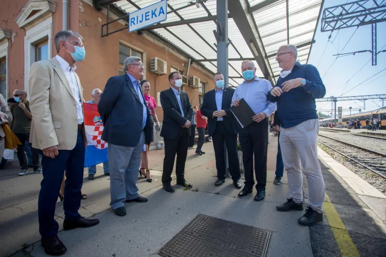 Čak 500 če&scaron;kih i slovačkih turista vlakom stiglo u Rijeku
