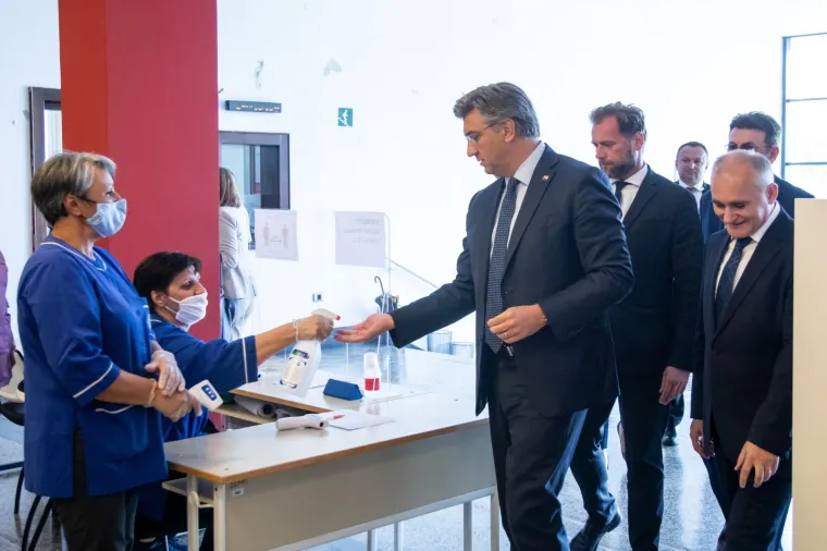 Andrej Plenković sudjelovao je na skupu dionika u procesu obnove zgrada o&scaron;tećenih u potresu