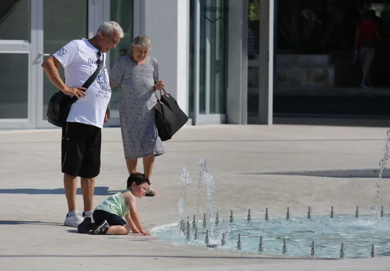 Jedinstven u svijetu: Pogledajte kako izgleda vodeni sat u Šibeniku