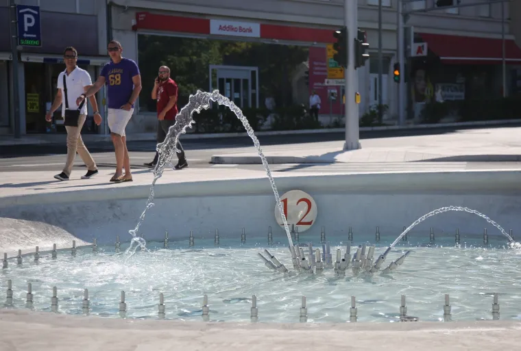 Jedinstven u svijetu: Pogledajte kako izgleda vodeni sat u Šibeniku
