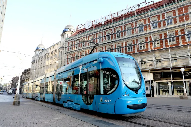 Zavr&scaron;ni radovi na Trgu bana Jelačića ne utječu na prometovanje