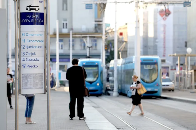 Zavr&scaron;ni radovi na Trgu bana Jelačića ne utječu na prometovanje