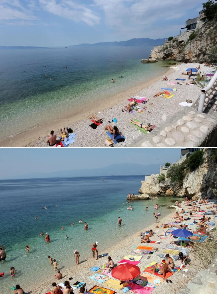 Turizam u doba korone: Tuga na hrvatskim plažama - nekada pune života, a danas izgledaju ovako