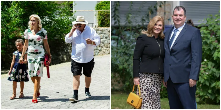 Jakov i Željko u drugom planu: Biv&scaron;a predsjednica Kolinda Grabar-Kitarović i Fani Kerum ukrale pažnju na izborima
