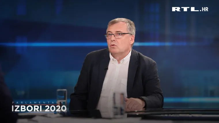 Izborna noć 2020.: Krunoslav Capak u studiju RTL-a
