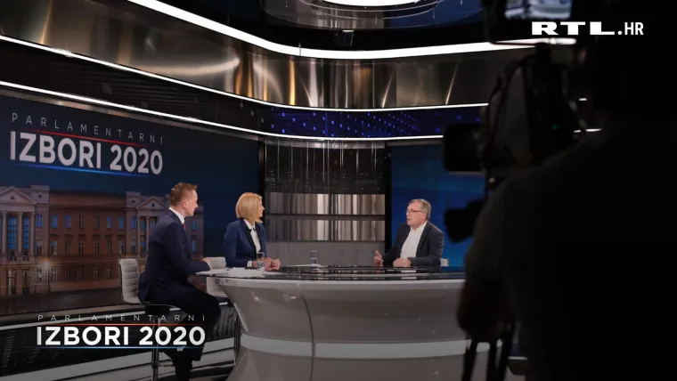 Izborna noć 2020.: Krunoslav Capak u studiju RTL-a