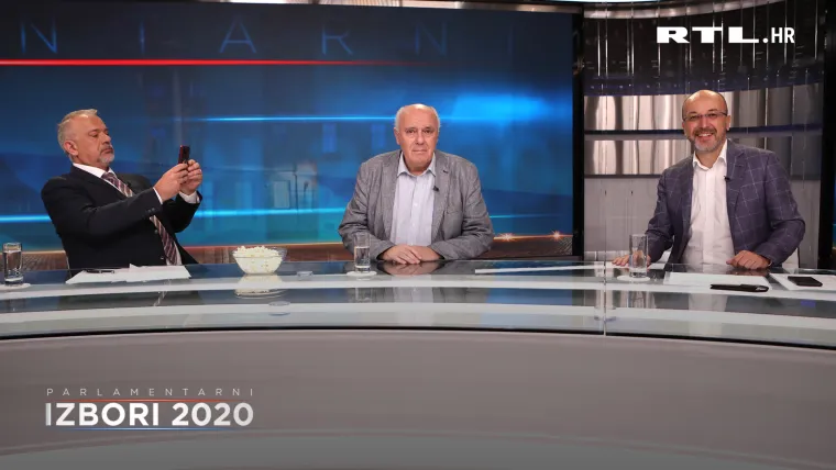 Izborna noć 2020.: Krunoslav Capak u studiju RTL-a