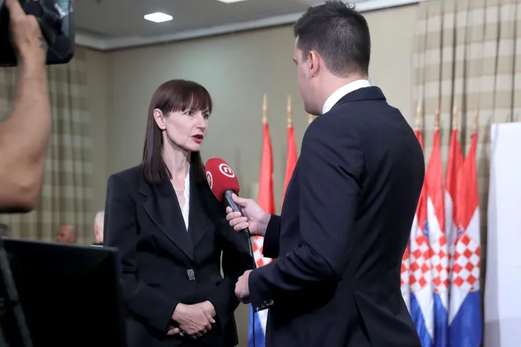 Atmosfera u stožeru Domovinskog pokreta Miroslava &Scaron;kore