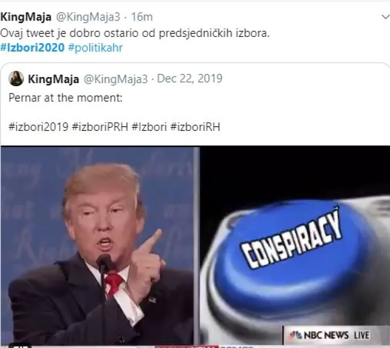 Internet ne prestaje sa &scaron;alama na račun izbora: 'COVID-io ovakve rezultate?'